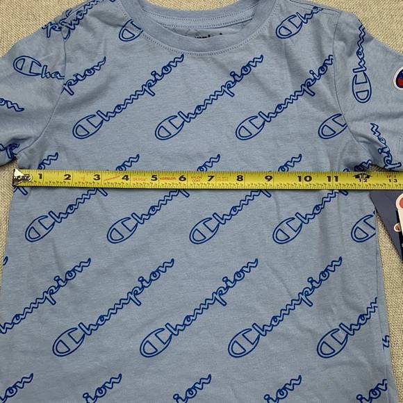 CHAMPION Little Boys Short Sleeve Tee Size 4 - Picture 5 of 7